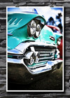 Jsc228 Classic Chevy Car Poster   18-inches By 12-inches   Premium 100lb