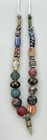 Genuine Ancient Roman Mosaic Gabri Glass   Coral   Gold Beads Necklace