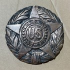 Antique Wwi Us Veterans Bronze Star Flag Holder D 6   