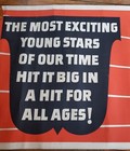 1962  hell Is For Heroes  Steve Mcqueen Bobby Darin 7 Foot Movie Theater Banner 