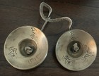 Vintage Bronze Meditation Healing Tibetan Tingsha Bells Finger Cymbals Yoga 2 5 
