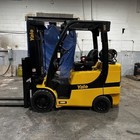 2021 Yale Glc070vx 7000lb Used Forklift Triple Mast Lp Gas Sideshift 4918 Hours