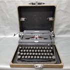 Vtg Parts repair 1940s Royal Companion Portable Manual Typewriter Cast Metal