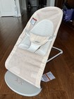 Babybjorn Bouncer Balance Soft  Pearly Pink white Color  Mesh Fabric