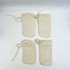 Four Vintage Bank Of America Nt   Sa Canvas Cloth Deposit Money Drawstring Bags