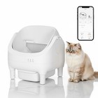 Self Cleaning Cat Litter Box  Open-top Automatic Cat Litter Box With App Control