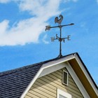 Whitehall Products Rooster Accent Weathervane 30-inch Black 71