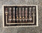 Vintage Navajo Rug   Nine Yei Figures - 21    X 34   