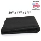 High Temp 39 X 47 Inches X 6mm Thickness Carbon Fiber Welding Protective Blanket