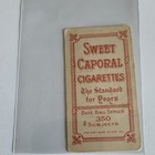 Sweet Caporal Cigarettes Baseball Series 350 Subjects Tobacco Card