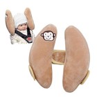 Adjustable Travel Pillow For Infant  Portable Baby Head Neck Support E Brown