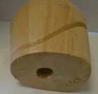 Vintage Balsa Wood Hat Mold Millinery Hatters Block Form Union Made