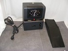 Lathem Time Clock recorder 2126 W time Card Holder No Key Included  tested  
