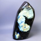 2 04lb Natural Labradorite Quartz Crystal Stone Freeform Reiki Statue Madagascar