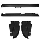 For 2002-2008 Dodge Ram Quad Cab 1500 2500 3500 Rocker Panels   Cab Corners 4pcs