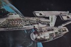 Vintage Star Trek Starship Enterprise Cut-away View Poster