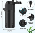 5-in-1 Internal Aquarium Fish Tank Uv Filter Submersible Water Pump 10-40 Gal