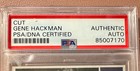 Gene Hackman Signed  psa dna  Rare  74   young Frankenstein   signature Unique