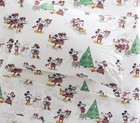 Pottery Barn Mickey Minnie Mouse Holiday Christmas Disney Gift Pillowcase Kids  