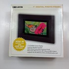 Curtis 7  Digital Photo Frame Dpf712 With Wood Frame And Remote