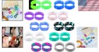 20pcs Soft Silicone Ear Gauges - Double Flared Tunnels For Stylish Piercings