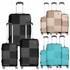 3-piece Hardside Luggage Set With Spinner Wheels Lightweight 20   24   28  