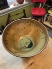 Vintage A r  Cole Pottery Sanford Nc Usa Rustic 13    Fruit centerpiece Bowl Read 