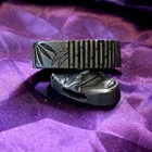 Vintage Fuchi   Kashira Hannya Design For Japanese Samurai Katana Sword L1 6inch