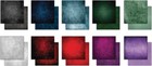 Double-sided Paper Pad 12 x12  30 pkg-grunge-dark Tones  20 Designs  Multi