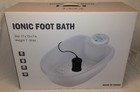 Ionic Detox Foot Bath Cleanse Spa Ion Kit Machine W  Basin Array  used 1 Time 