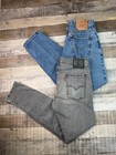 Wholesale Lot Of 9 Levis Jeans Mens Sizes 550 Series Reseller Craft 90s Denim