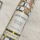 3 - Beekman 1802 Lavender Goat Milk Lip Balm Nib  15 Oz Made In The Usa