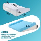 Mabozoo Shoulder Pain Relief Pillow  Memory Foam Shoulder Sleeper Pillow For    