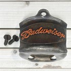 Budweiser 1876 Embossed Metal Wall Bottle Opener