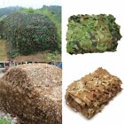 Military Camo Netting Camouflage Net Woodland Cutable Camping Hunting Sunshade