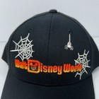 Disney Parks Walt Disney World Spider Web Baseball Hat Adults O s Cap Black