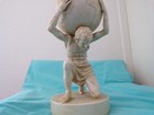 Xlarge Atlas Holding World Greek God Statue Sculpture Collectible Figurine Decor