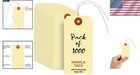 Bulk Size-5 Manila Shipping Tags - Pack Of 1000