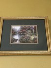 Thomas Kinkade    the Garden Of Prayer    Accent Print     Framed Art W  Coa