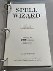 Spell Wizard - Atari 400 800 Computer Datasoft Software Complete In Box Tested 
