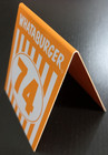 Whataburger Texas Restaurant Collectible Orange White 3  X 3 5   Table Tent  74