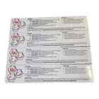 4 Pack Poligrip Cushion   Comfort Denture Adhesive Cream 2 4 Oz Each Sealed