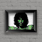 Jim Morrison Of The Doors 24x36in Poster  The Doors Tribute Art Free Shipping