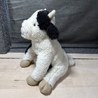 Jellycat Medium Carey Calf Cow Plush Stuffed Animal Retired Black White