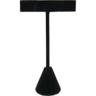 3 Earring T Stand Black Velvet Showcase Display 4 75 