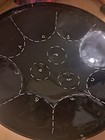 Vtg Hand Painted  Steel Drum   Hand Pan  As Is Drum Only
