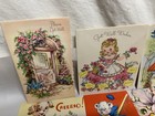 21 Vintage Get Well  Cards 1940 s - 1950 s Used