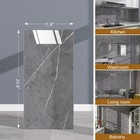 40pcs Marble Peel And Stick Wall Panels heat-resistant Backsplash Tile Sticker