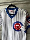 Vintage 1980 s Chicago Cubs Baseball White Home Jersey Wilson  4 Men s Size 40