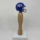 Kansas Jayhawks Helmet Pub Style  Beer Tap Handle Bar